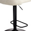 Honeybloom Petra Adjustable Barstool, Beige