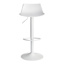 Crosby St. Talia Adjustable Barstool, White