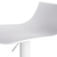 Crosby St. Talia Adjustable Barstool, White