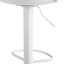 Crosby St. Talia Adjustable Barstool, White