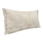 Tracey Boyd Broken Stripe Slub Throw Pillow, 14x24