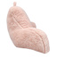 Blush Pink Sherpa Backrest, 13x20