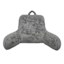 Dark Grey Sherpa Backrest, 13x20