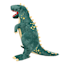 Tiny Dreamers Green T-Rex Shaped Pillow