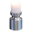 Found & Fable Small Iron Candle Holder, 5"