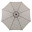 Found & Fable Tonal Talia Leaf Crank & Tilt Round Patio Umbrella, 9'