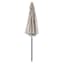 Found & Fable Tonal Talia Leaf Crank & Tilt Round Patio Umbrella, 9'
