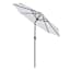 Alvarado Multi Stripe Crank & Tilt Round Patio Umbrella, 9'