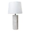 Alabaster Medium Table Lamp with Light Up Base, 24"