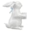 Providence White Ceramic Bunny Candle Holder, 4"