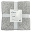 Grey Heathered Cozy Plush Throw Blanket, 50x60