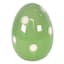 Homespun Easter Green Ceramic Egg, 5"