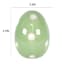 Homespun Easter Green Ceramic Egg, 5"
