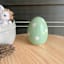 Homespun Easter Green Ceramic Egg, 5"