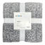 Dark Grey Cozy Plush Throw Blanket, 50x60