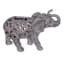 Found & Fable Lighted Elephant Outdoor Garden Statue