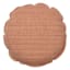 Honeybloom Pink Stripe Slub Round Pillow