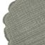 Honeybloom Green Striped Slub Round Throw Pillow, 16"