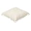 Found & Fable Lotus Floral Throw Pillow with Tassels, 18"