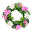 Orchid & Succulent Spiral Vine Wreath, 22"