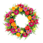 Ranunculus, Anemone & Daisy Grapevine Wreath, 20"