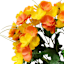 Orange & Yellow Poppy Bush, 22"