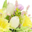 Daffodil & Tulips Arrangement in Basket, 13"