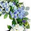 Hydrangea & Foxtail Spiral Vine Wreath, 24"