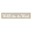 Wild West Framed Wooden Wall Art, 40x8