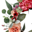 Pink Peony & Lamb's Ear Mix Wreath, 22"