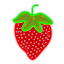 Strawberry Neon Wall Sign, 12"