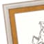 Cowgirl on Horse Framed Wall Art, 16x18