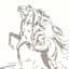 Cowgirl on Horse Framed Wall Art, 16x18