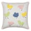 Homespun Easter Multicolor Chicks Throw Pillow, 18"