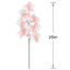 Light Pink Orchid Stem, 25"