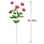 Red Poppy Stem, 30.25"