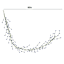 Blue Berry Coiled Garland, 60"
