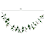 Pink Tulip & Leaves Coiled Garland, 60"