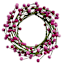 Pink Coiled Berries Garland, 60"