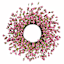 Pink Cluster Flower Wreath, 24"