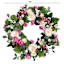 Peony & Wildflower Wreath, 24"