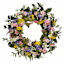 Colorful Wild Flower Wreath, 22"