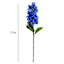 Blue Real-Feel Cone Hydrangea Stem, 24"