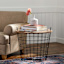 Honeybloom Wire Basket Storage Table