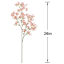 Pink Baby's Breath Floral Stem, 26"