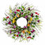 Yellow, Pink & Orange Butterflies Wreath, 23"