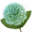 3-Bulb Blue Thistle Floral Stem, 31.5"