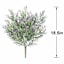Purple Heather Floral Spray, 18.5"