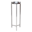 Crosby St. Silver Metal Plant Stand, Small