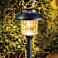 15-Lumen Black Melon Pathway Light